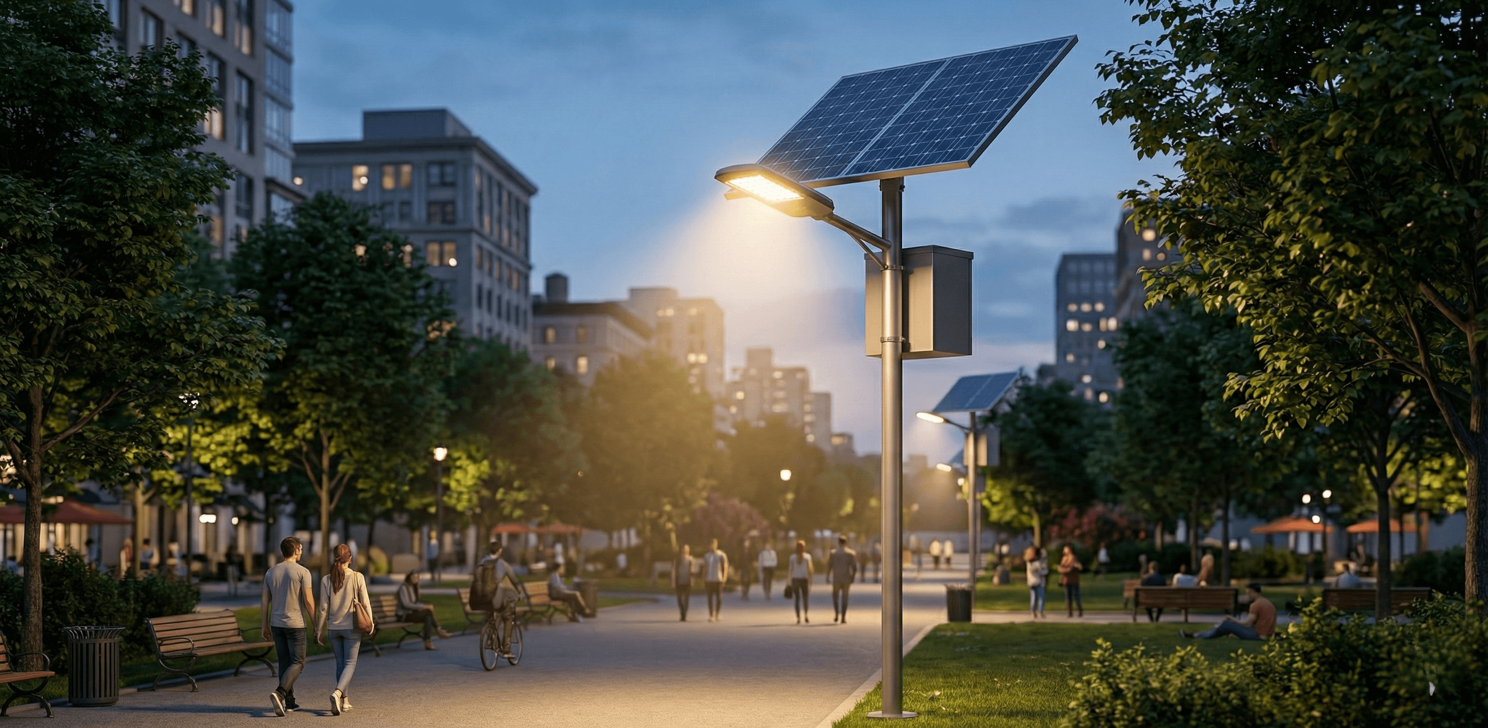 Dgen Technologies Solar Street Light - Standalone off-grid sustainable lighting solution